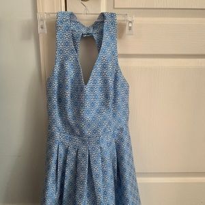 Banana Republic High Neck Pattern Dress